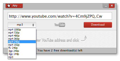 youtube video downloader save